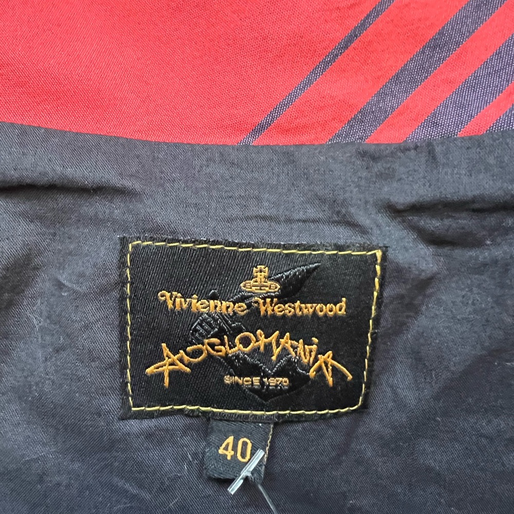 Very Rare Vivienne Westwood Plaid Top Size 4 - Picture 5 of 8